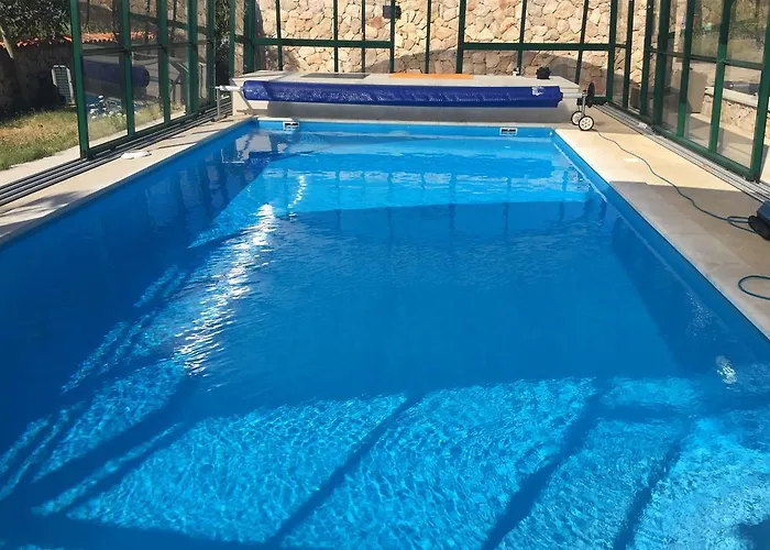 Guki Mit Ueberdachtem Pool Und Meerblick Σπίτι διακοπών *